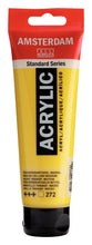 Load image into Gallery viewer, Amsterdam Standard Series Acrylic Transparent Yellow Medium 120ml