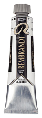 Rembrandt Oil Color Titanium White (Linseed Oil) 40ml