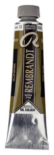 Load image into Gallery viewer, Rembrandt Oil Color Olive Green 40ml