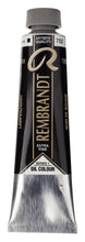 Load image into Gallery viewer, Rembrandt Oil Color Lamp Black 40ml