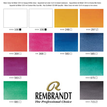 Load image into Gallery viewer, Rembrandt Watercolor Paint, Opaque White Mixing Color Selection - 12x10ml Tubes