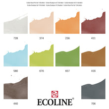 Load image into Gallery viewer, Ecoline Brush Pen Set of 10 - Architect