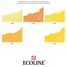 Load image into Gallery viewer, Ecoline Brush Pen Set of 5 - Yellow