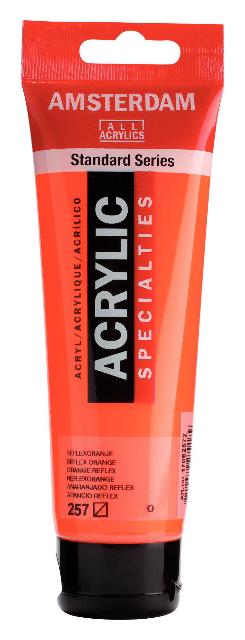 Amsterdam Standard Series Acrylic Reflex Orange 120ml
