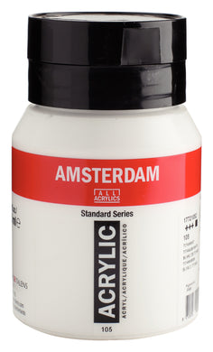 Amsterdam Standard Series Acrylic Titanium White 500ml