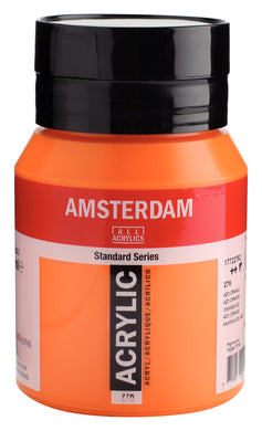 Amsterdam Standard Series Acrylic Azo Orange 500ml