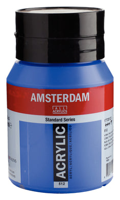 Amsterdam Standard Series Acrylic Cobalt Blue (Ultramarine) 500ml