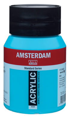 Amsterdam Standard Series Acrylic Turquoise Blue 500ml