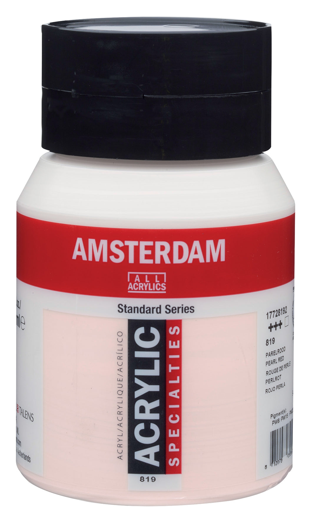 Amsterdam Standard Series Acrylic Pearl Red 500ml