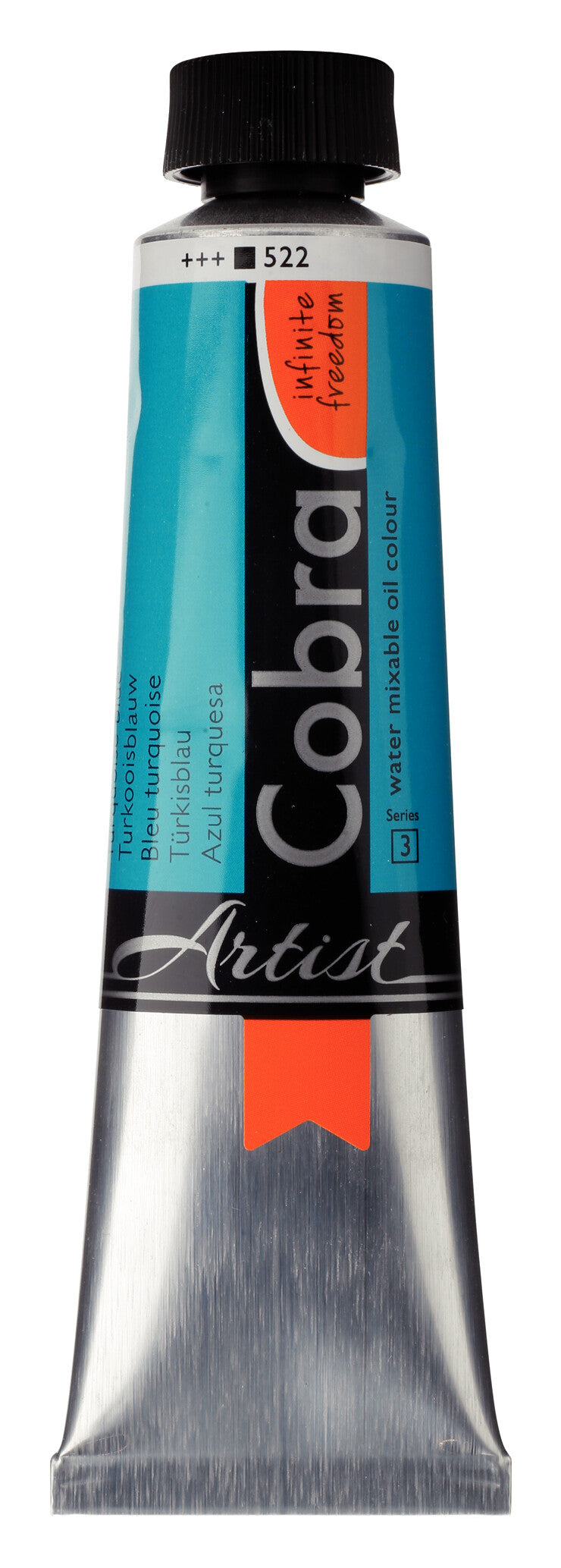 Cobra Artist Oil Color Turquoise Blue 40ml