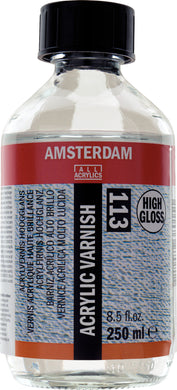 Amsterdam Acrylic Varnish High Gloss 113 Bottle 250ml