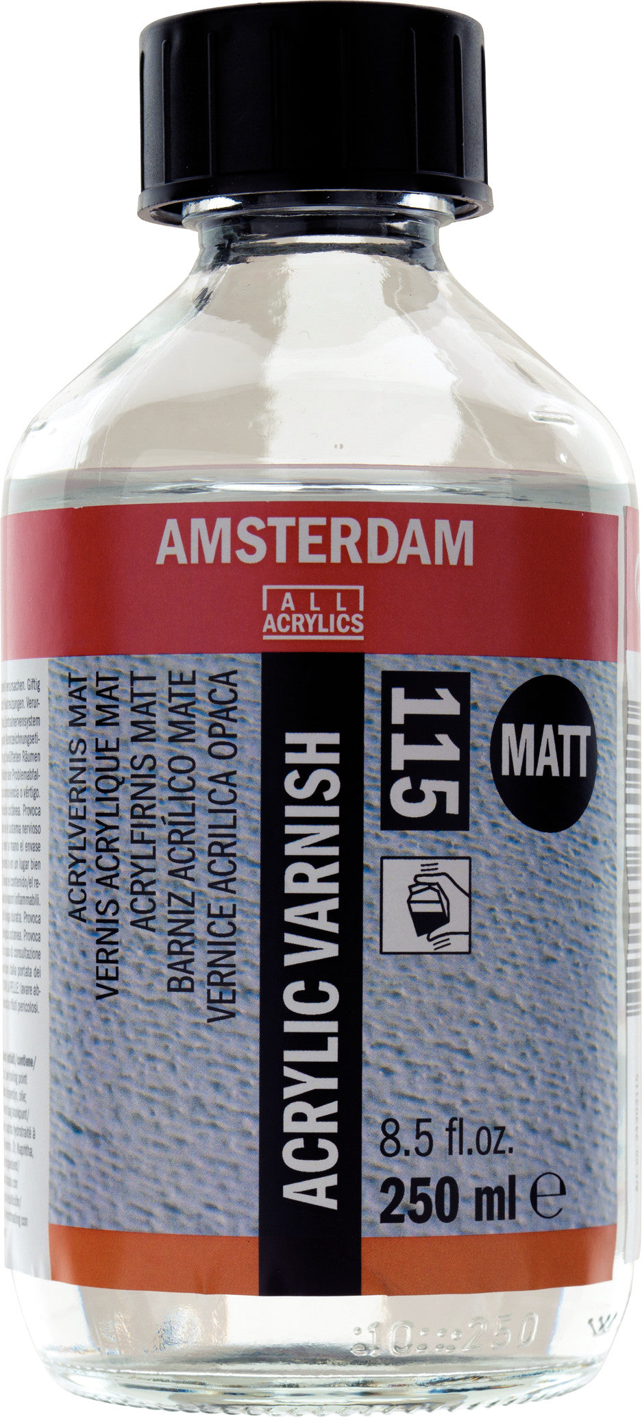 Amsterdam Acrylic Varnish Matt 115 Bottle 250ml