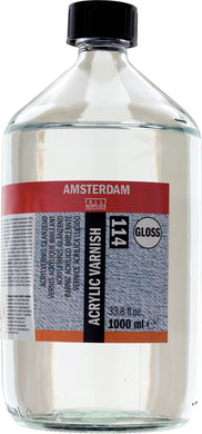Amsterdam Acrylic Varnish Gloss 114 Bottle 1000ml