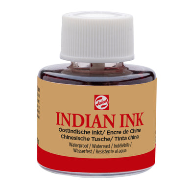 Talens Indian Ink Bottle Black 700 11ml