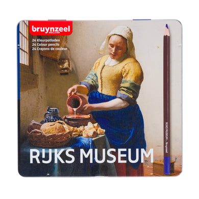 Rijks Museum The Milkmaid Color Pencil Set - 24 Colors