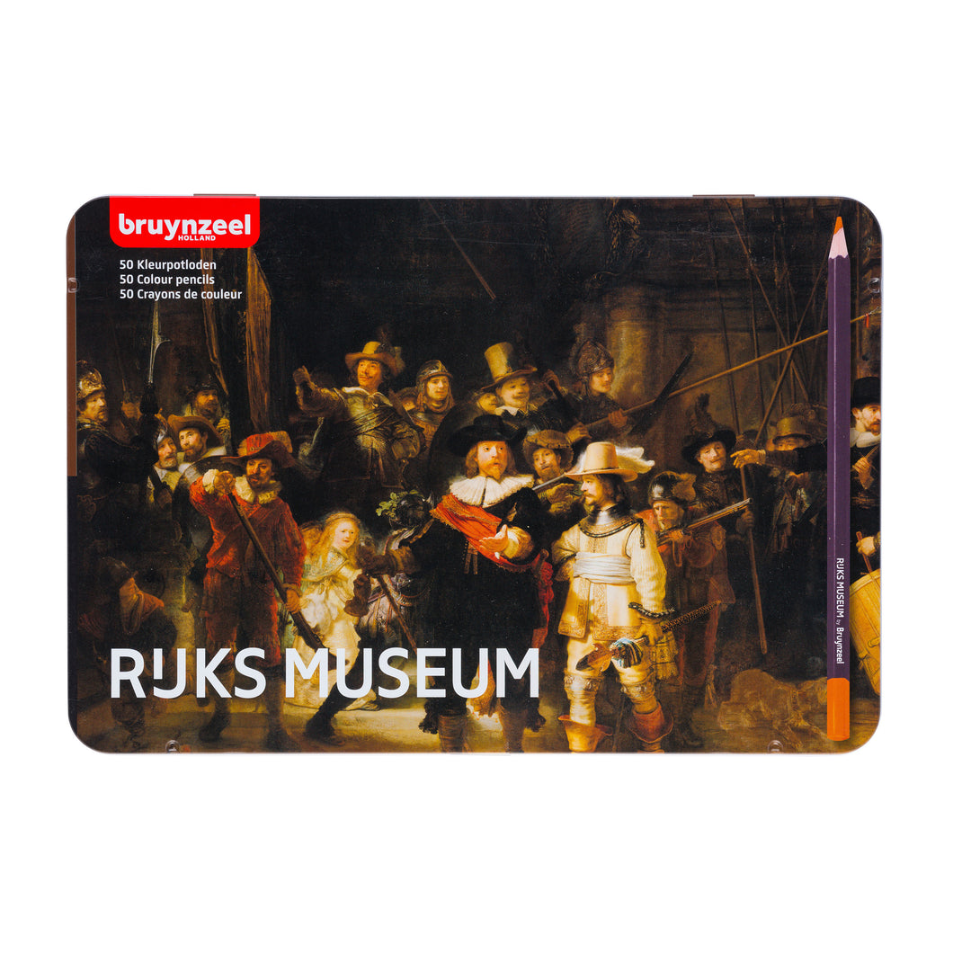 Rijks Museum The Night Watch Color Pencil Set - 50 Colors