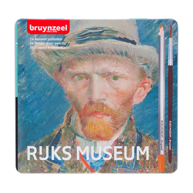Rijks Museum Van Gogh Watercolor Pencil Set - 24 Colors