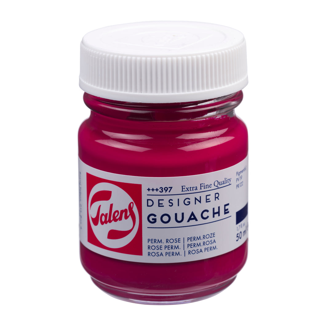 Talens Gouache Extra Fine Quality Permanent Rose (Magenta) 50ml