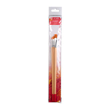 Load image into Gallery viewer, Talens Art Creation Oil &amp; Acrylic Brush Set | 3 Flat Brushes