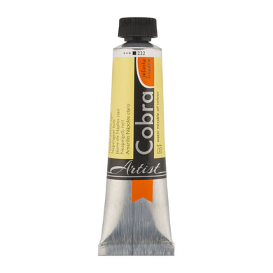 Cobra Artist Oil Color Napes Yellow Light 40ml