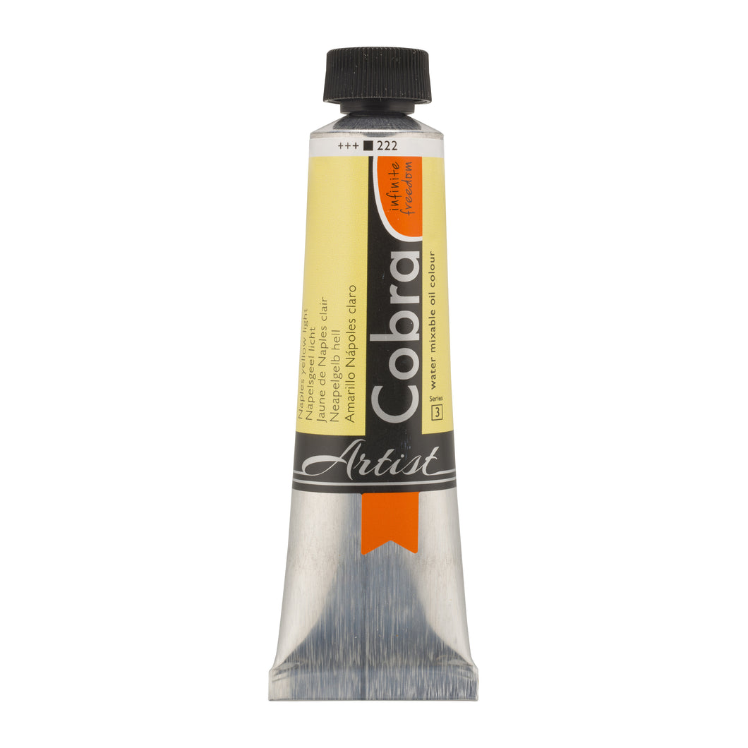 Cobra Artist Oil Color Napes Yellow Light 40ml