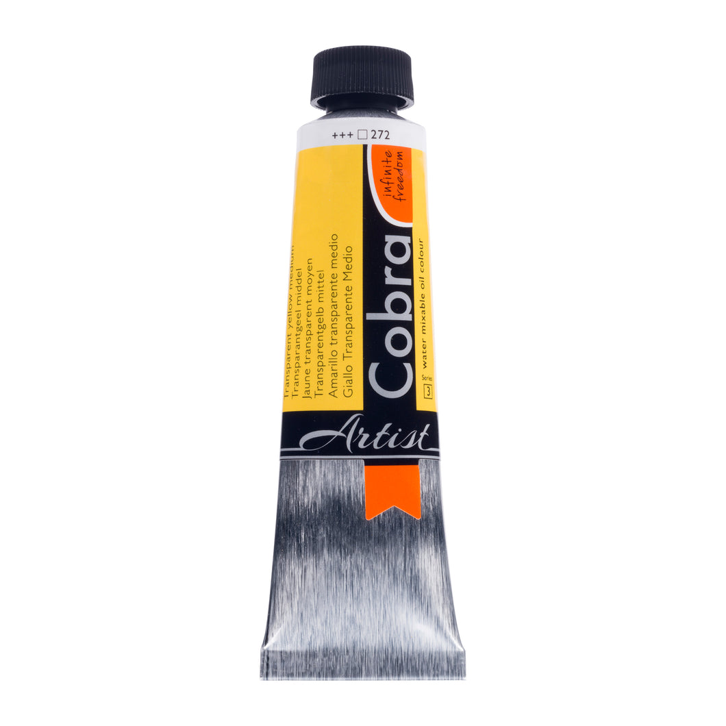 Cobra Artist Oil Color Transparent Yellow Medium 40ml
