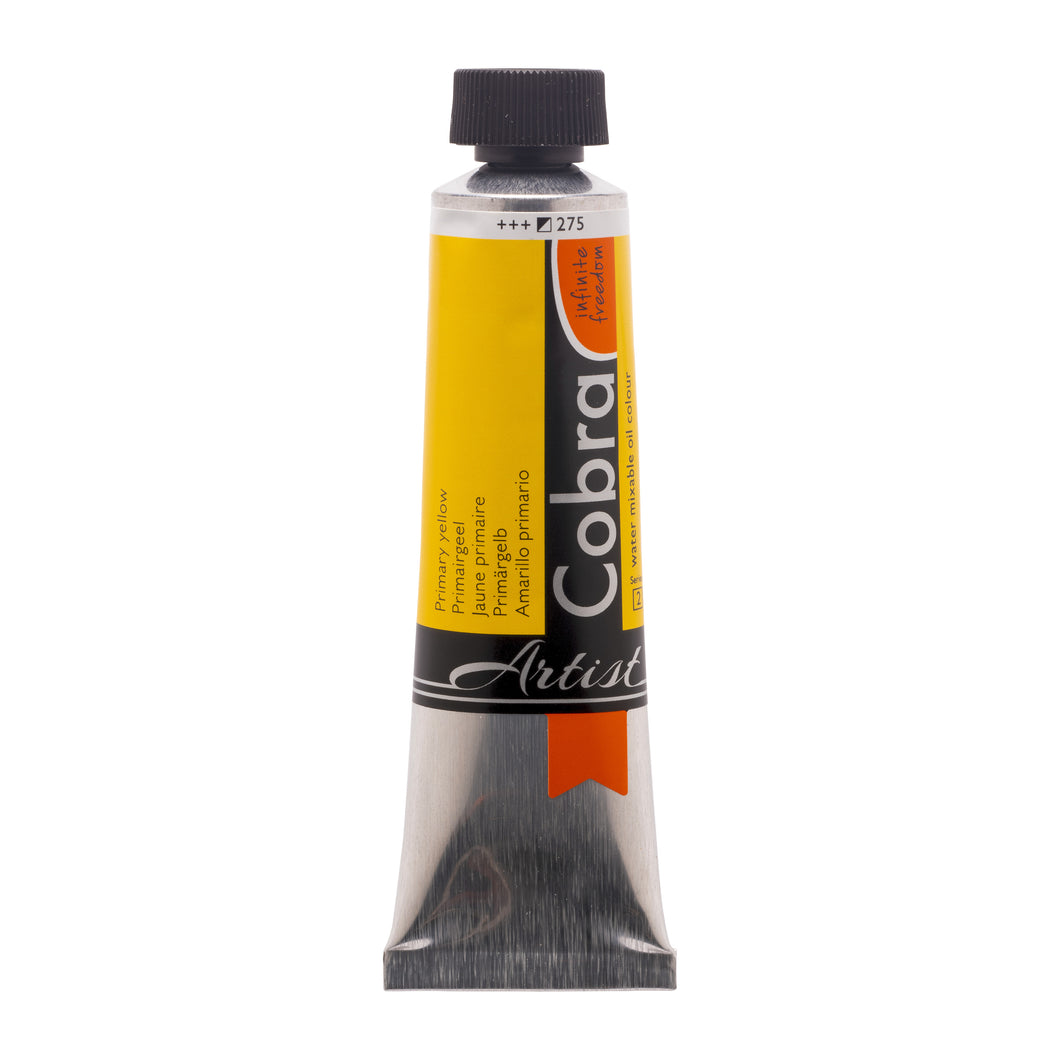 Cobra Artist Oil Color Primary Yellow 40ml