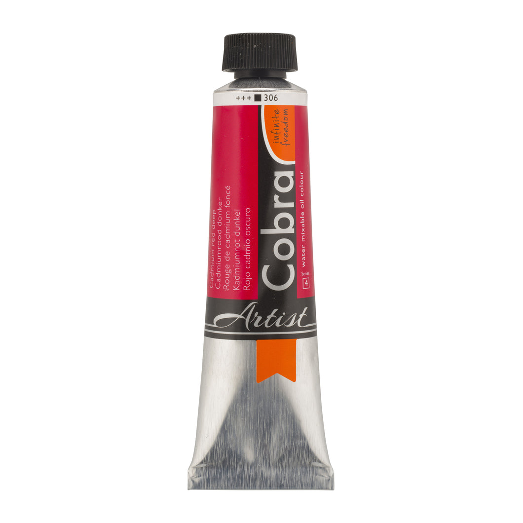Cobra Artist Oil Color Cadmium Red Deep 40ml