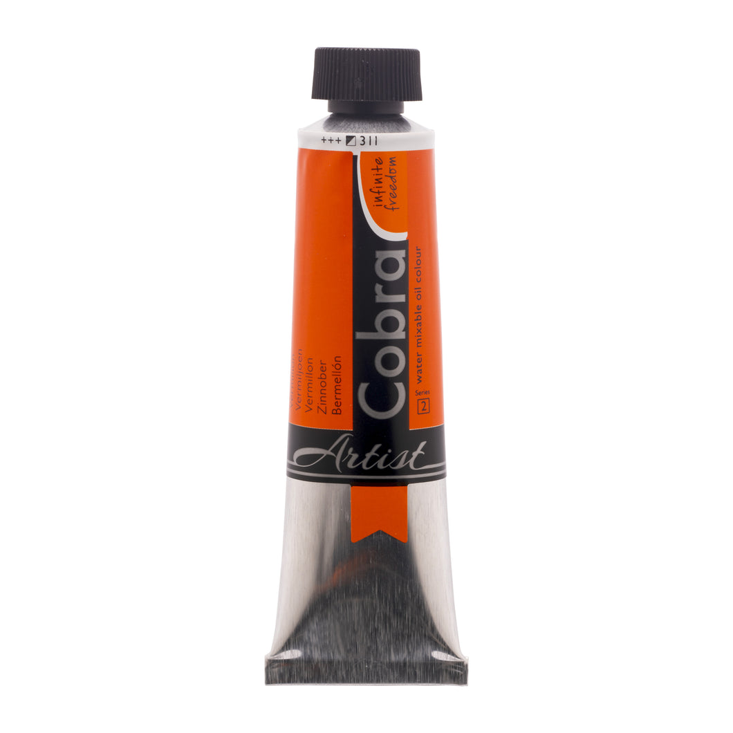 Cobra Artist Oil Color Vermilion 40ml