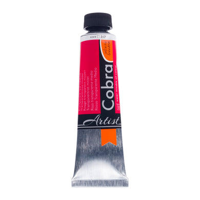 Cobra Artist Oil Color Transparent Red Medium 40ml