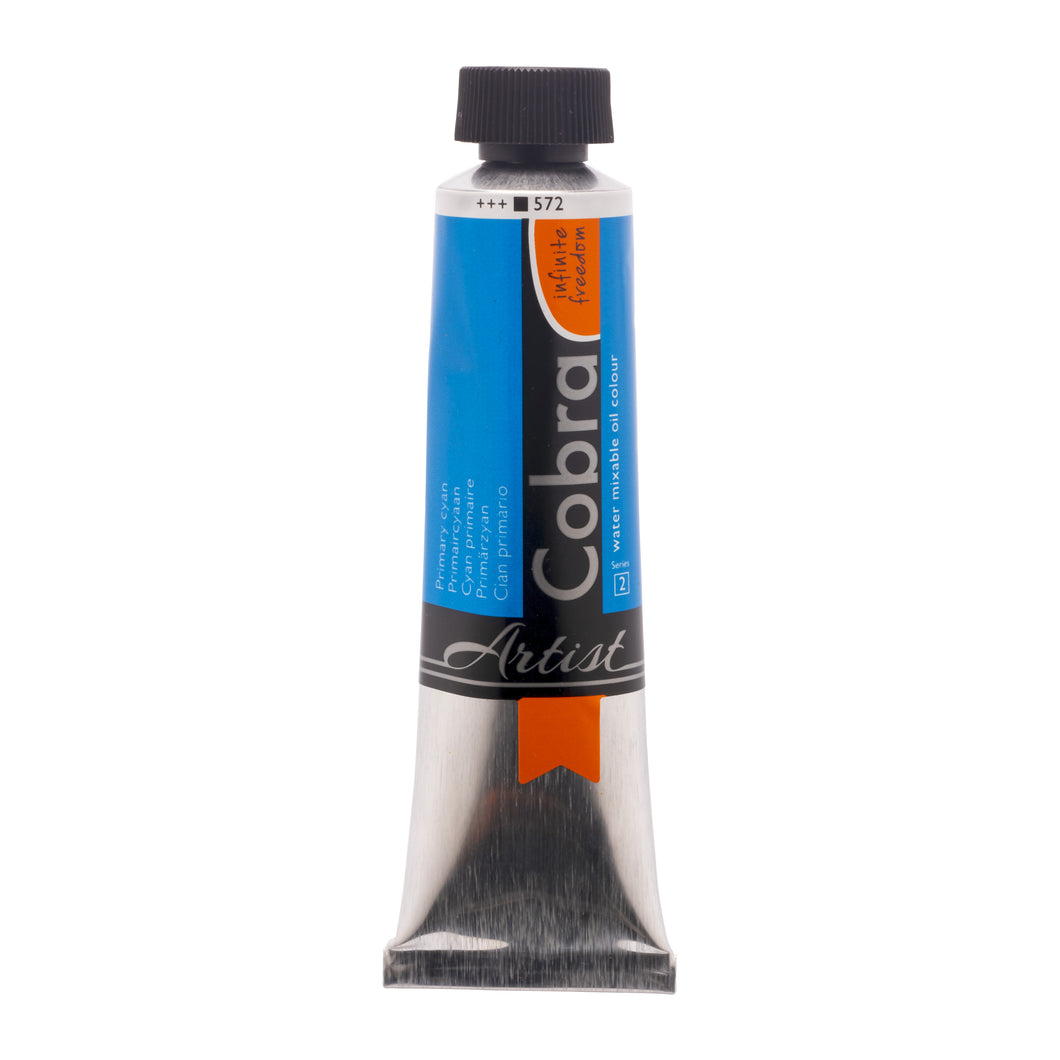 Cobra Artist Oil Color Primary Cyan 40ml