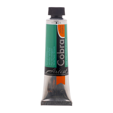 Cobra Artist Oil Color Emerald Green 40ml