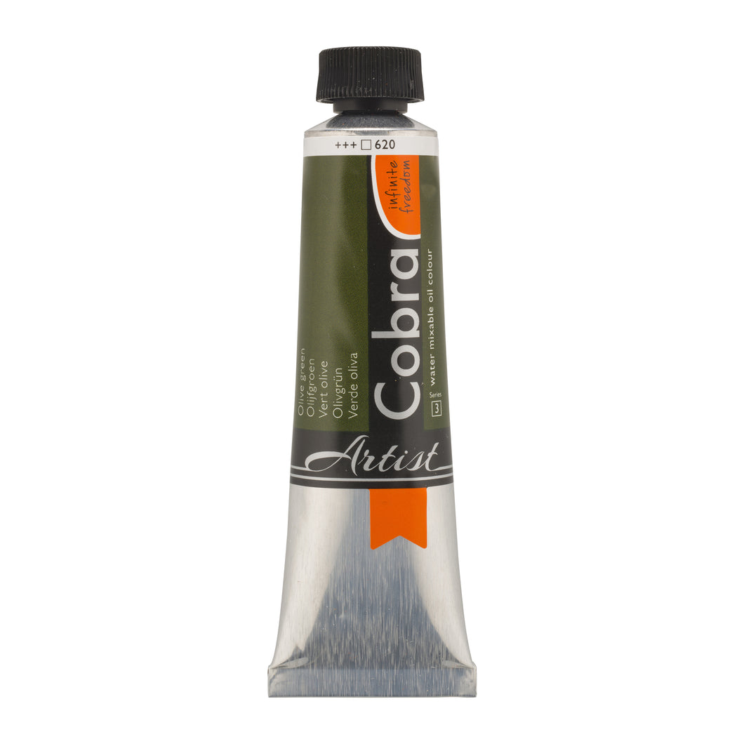 Cobra Artist Oil Color Olive Green 40ml