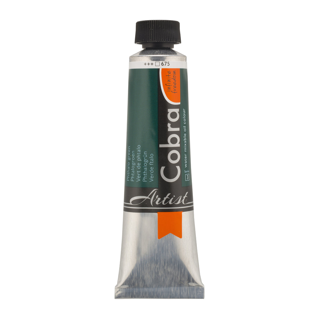 Cobra Artist Oil Color Phthalo Green 40ml