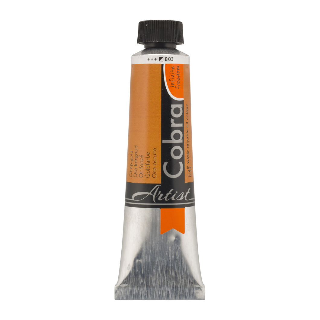 Cobra Artist Oil Color Deep Gold 40ml