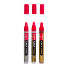 Load image into Gallery viewer, Amsterdam Acrylic Marker - Metallic Set 3x4mm