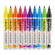 Load image into Gallery viewer, Ecoline Brush Pen Set of 10