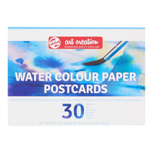 Load image into Gallery viewer, Talens Art Creation Watercolor Postcards Paper Pad A6, 200 g, 30 Sheets