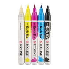 Load image into Gallery viewer, Ecoline Brush Pen Set of 5 - Primary