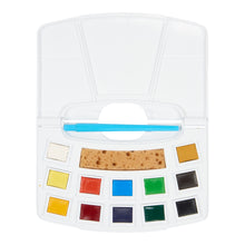Load image into Gallery viewer, Talens Art Creation Watercolor Pocket Box - 12 Pans