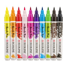 Load image into Gallery viewer, Ecoline Brush Pen Set of 10 - Bright