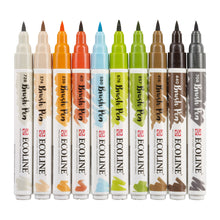Load image into Gallery viewer, Ecoline Brush Pen Set of 10 - Architect