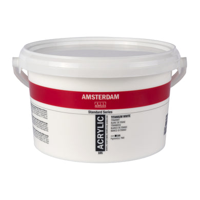 Amsterdam Standard Series Acrylic Titanium White 2500ml