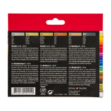 Load image into Gallery viewer, Amsterdam Standard Series Acrylic, Metallic Set 6x20ml