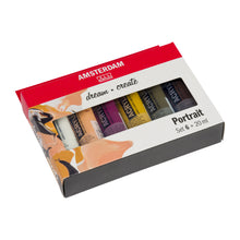 Load image into Gallery viewer, Amsterdam Standard Series Acrylic, Portrait Set 6x20ml