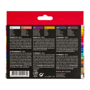 Amsterdam Standard Series Acrylic, Portrait Set 6x20ml