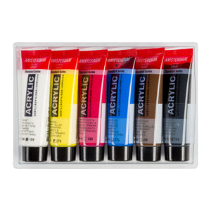 Amsterdam Standard Series Acrylic, Primary Set 6x20ml