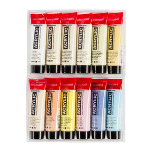 Amsterdam Standard Series Acrylic, Pastel Set 12x20ml