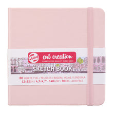 Load image into Gallery viewer, Talens Art Creation Sketchbook Pastel Pink | 12 x 12 cm, 140 g, 80 sheets