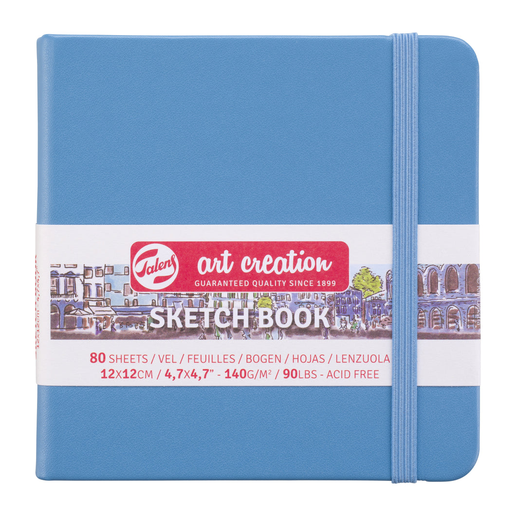 Talens Art Creation Sketchbook Lake Blue | 12 x 12 cm, 140 g, 80 sheets